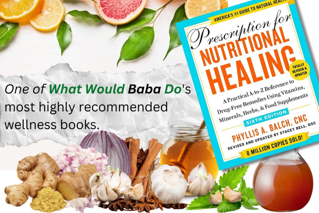 Hero image and banner for "Prescription for Nutritional Healing"