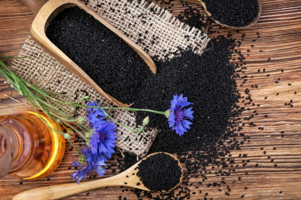 Back seed oil (aka black cumin)